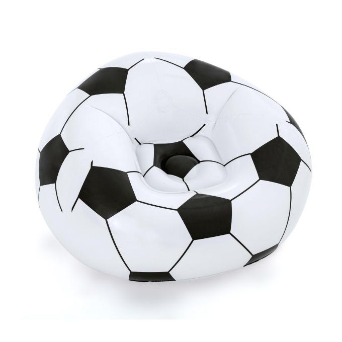 โซฟาเป่าลม  Bestway 75010 Beanless Soccer Ball ขนาด 114 x 112 x 66 ซม. _4