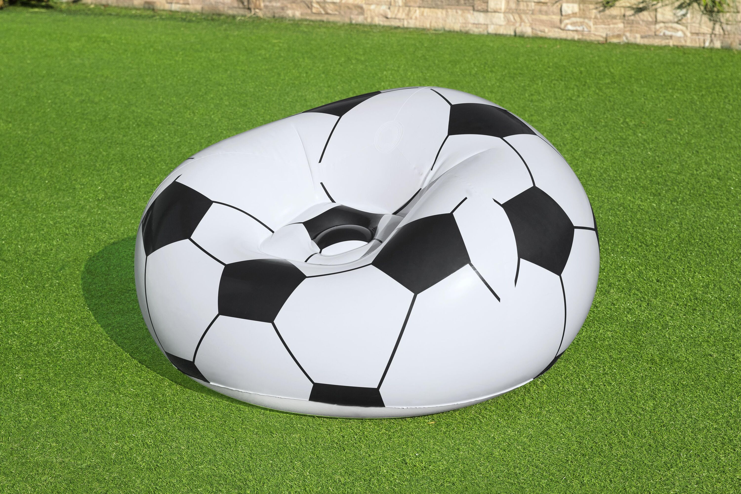 โซฟาเป่าลม  Bestway 75010 Beanless Soccer Ball ขนาด 114 x 112 x 66 ซม. _6