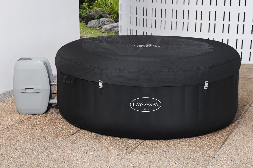 สปาเป่าลม Lay-Z-Spa® Bestway Miami AirJet ขนาด 1.80m x 1.80m x 66cm