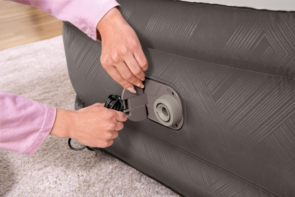 ที่นอนเป่าลม Bestway Fortech Airbed Twin Built-in AC pump 1.91m x 97cm x 46cm