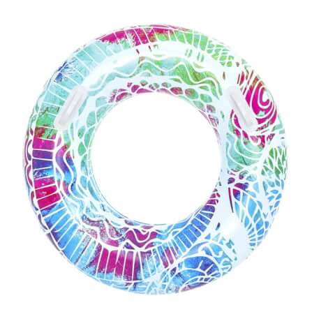 ห่วงยาง ขนาด 36 นิ้ว Bestway 36084 Summer Swirl อายุ10+ปี สีฟ้า_0