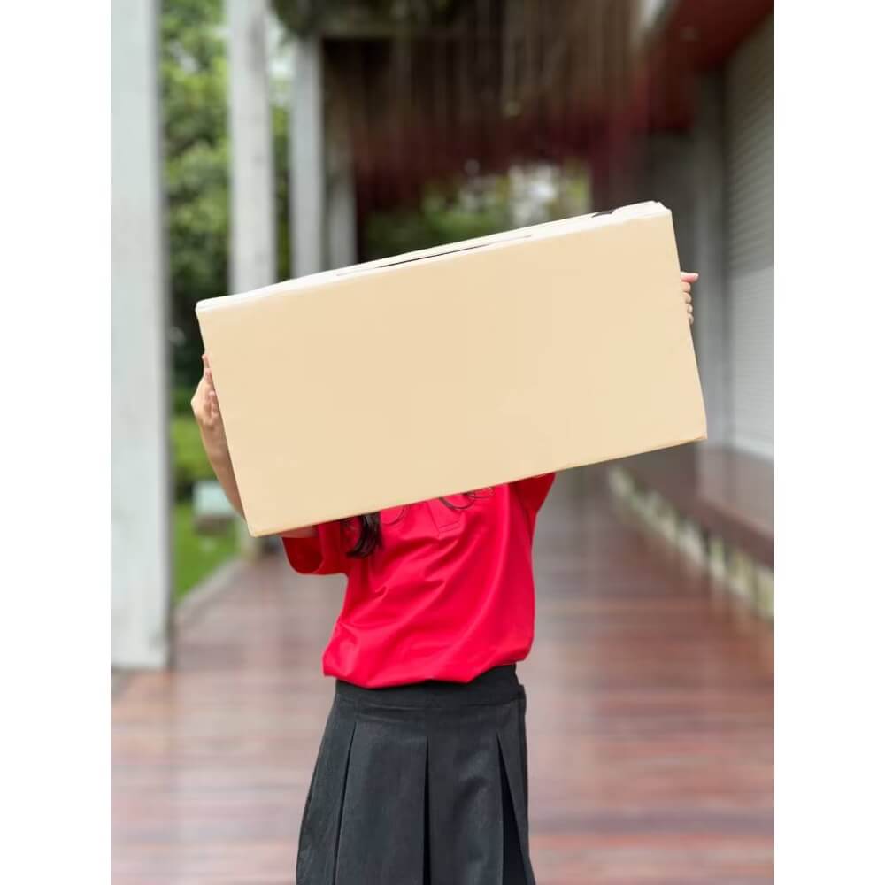 เบาะรองนั่ง พับได้ NUNTA LEATHER RISE FOLDABLE SEAT 60X60X10CM สีครีมอ่อน_7