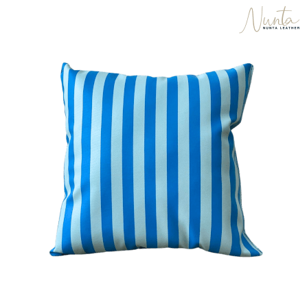 หมอนพิง Nunta Leather รุ่น Sunkissed Size: 20x20 นิ้ว สีฟ้าเข้ม-ฟ้าอ่อน_0