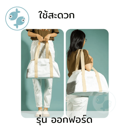 กระเป๋าใส่สัตว์เลี้ยง PLATWO รุ่น ออกฟอร์ด - สีเทา_2