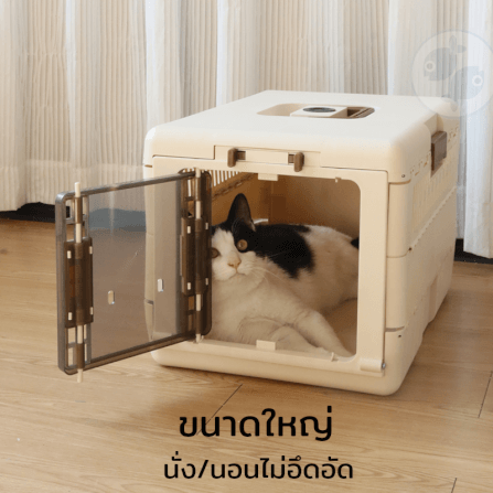 กรงสัตว์เลี้ยงพับได้ Platwo - สีเทา_8