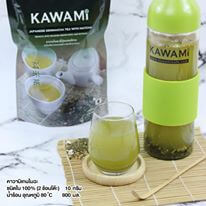 ขวดชงชา คาวามิ แบบมีไส้กรอง ขนาด 800 มล.(สีเขียว)