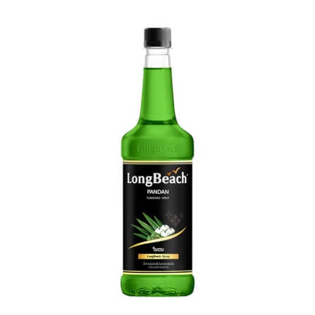 น้ำเชื่อม ลองบีชไซรัป กลิ่น ใบเตย ขนาด 740ML._1