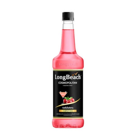 น้ำเชื่อม ลองบีชไซรัป กลิ่น คอสโมโพลิแทน ขนาด 740ML._1