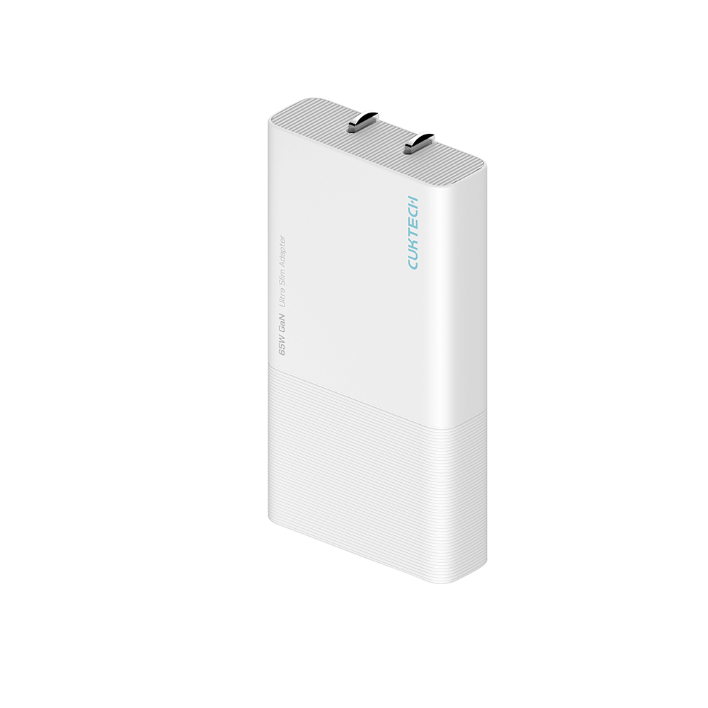 หัวชาร์จเร็ว CUKTECH AC65B2  65W  สีขาว GAN3 USB-C 2 พอร์ต ใช้สำหรับ IPHONE IPAD MAC (ระบบป้องกัน 8 ชั้น)_0