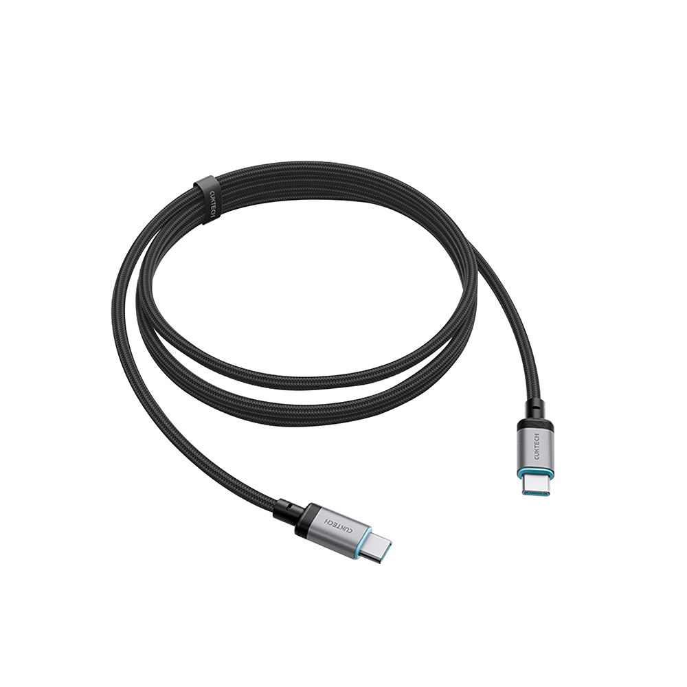 สายชาร์จเร็ว CUKTECH รุ่น CTC615W 6A 240W USB-C ยาว 1.5 ม. สีดำ (รองรับการชาร์จ PD3.1)_0