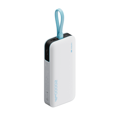 แบตสำรอง CUKTECH LPB200N สีขาว มาตรฐาน CCC ชาร์จเร็ว 20000 MAH USB-C 40W และ USB-A 33W_0