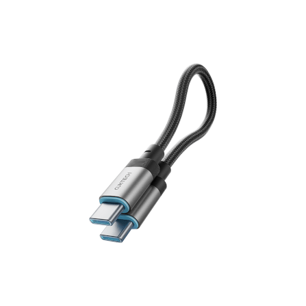 สายชาร์จเร็ว CUKTECH รุ่น CTC615S 6A 240W USB-C ยาว 15 ซม. สีดำ (รองรับการชาร์จ PD3.1)_0