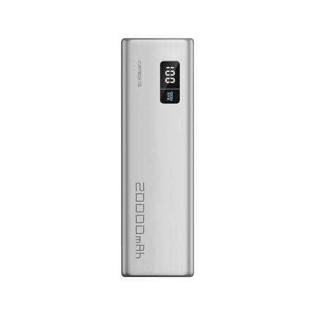 แบตเตอรี่สำรอง CUKTECH PB200 20000 MAH CCC สีเทา จ่ายไฟรวมสูงสุด 85W_0