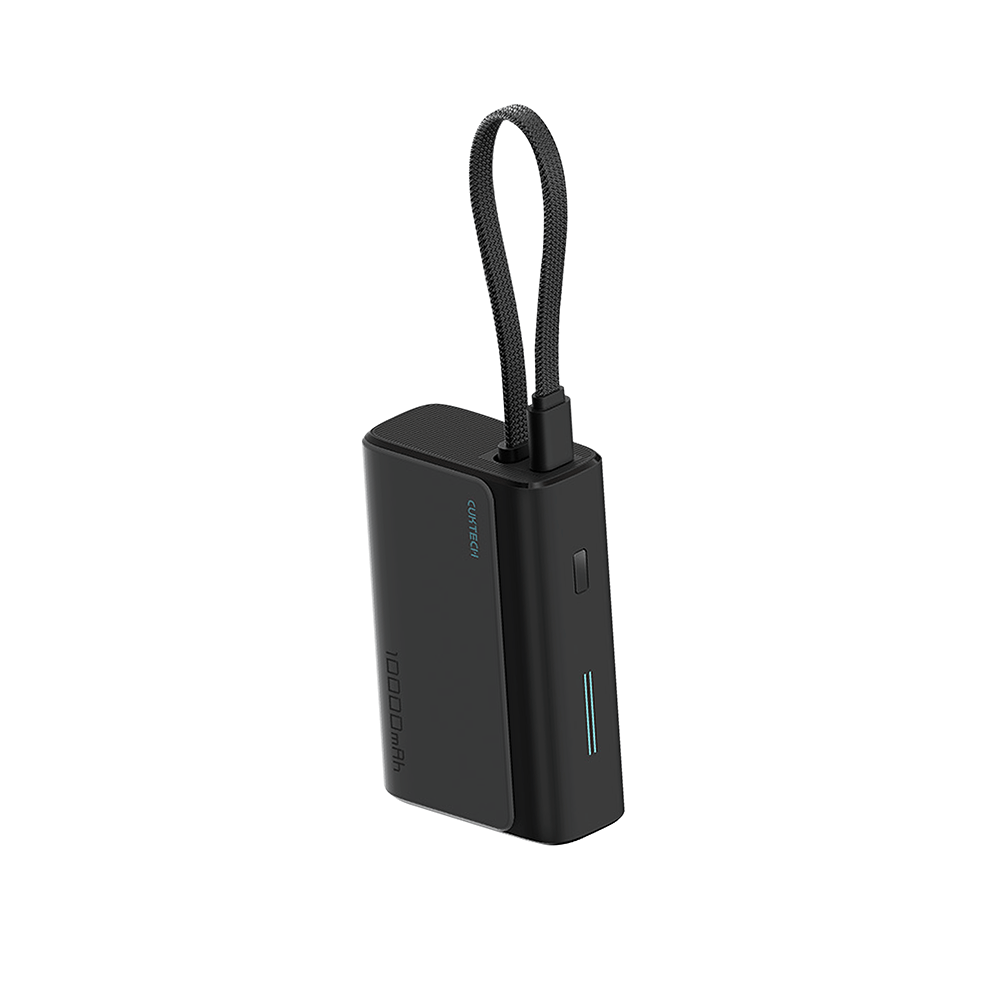 แบตเตอรี่สำรอง CUKTECH รุ่น LPB100 10000 mAh สีดำ (รองรับเทคโนโลยีชาร์จเร็ว PD)