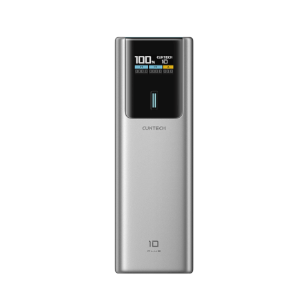 แบตเตอรี่สำรอง CUKTECH PB150P CN.V 15000MAH สีเทา จ่ายไฟรวมกันได้สูงถึง 120W_0