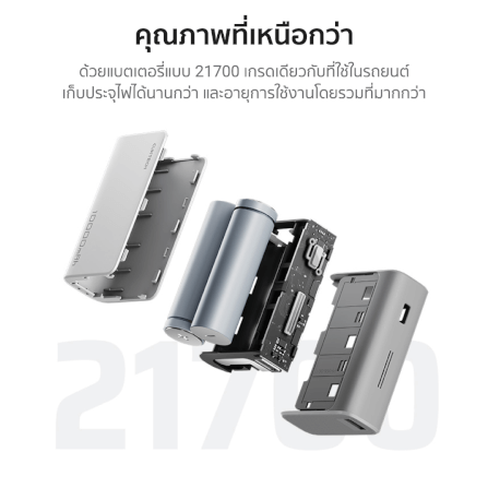 แบตเตอรี่สำรอง CUKTECH AURA PB100 10000 mAh สีชมพู จ่ายไฟสูงสุด 33W_10
