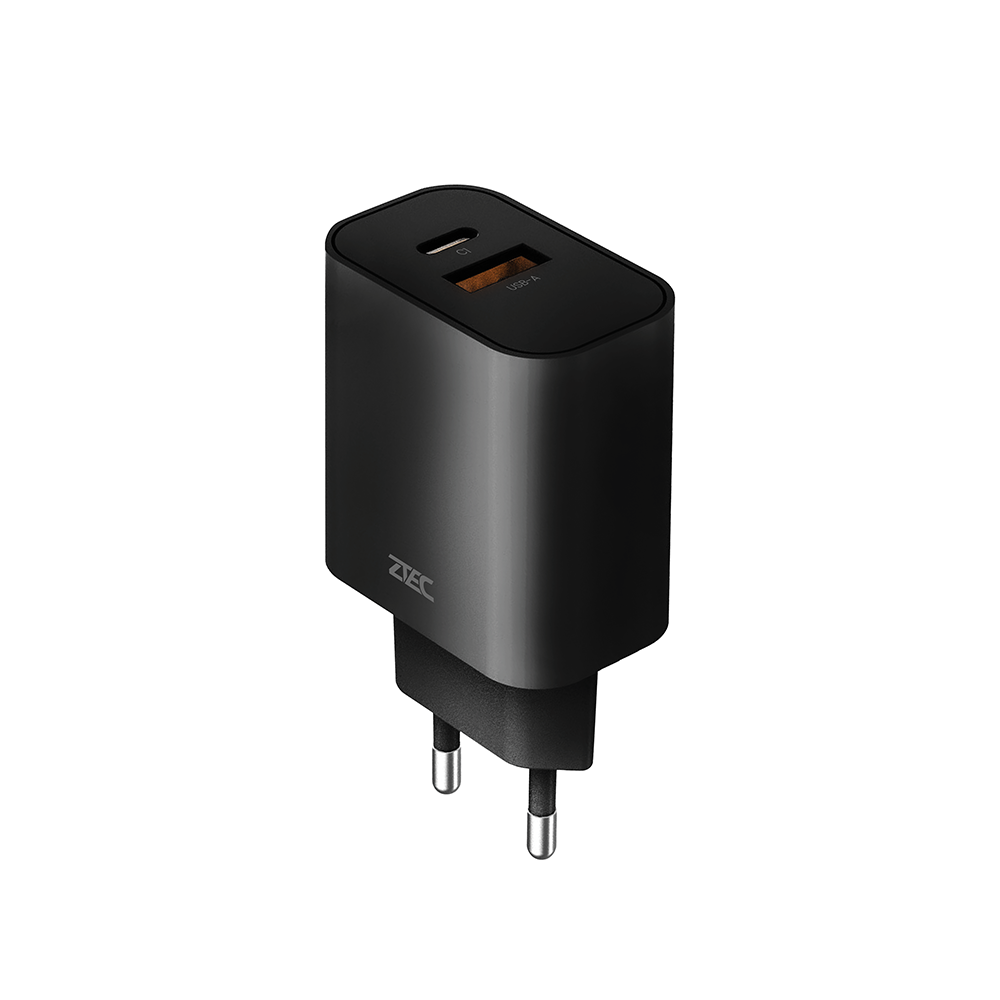 หัวชาร์จเร็ว ZTEC ZA353 GAN 35W  รองรับเทคโนโลยีชาร์จเร็ว PD 3.0 (ขาปลั๊กไทย ปลอดภัย ได้รับมาตรฐาน มอก.)