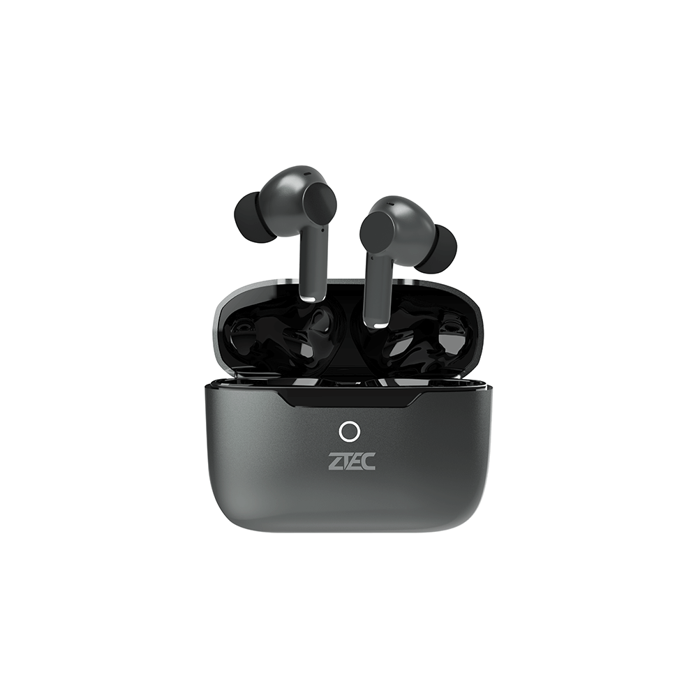 หูฟังไร้สาย ZTEC TUNE BUDS สีดำ เบสแน่น เชื่อมต่อแอพลิเคชั่นได้ แบตอึดใช้งานได้นาน