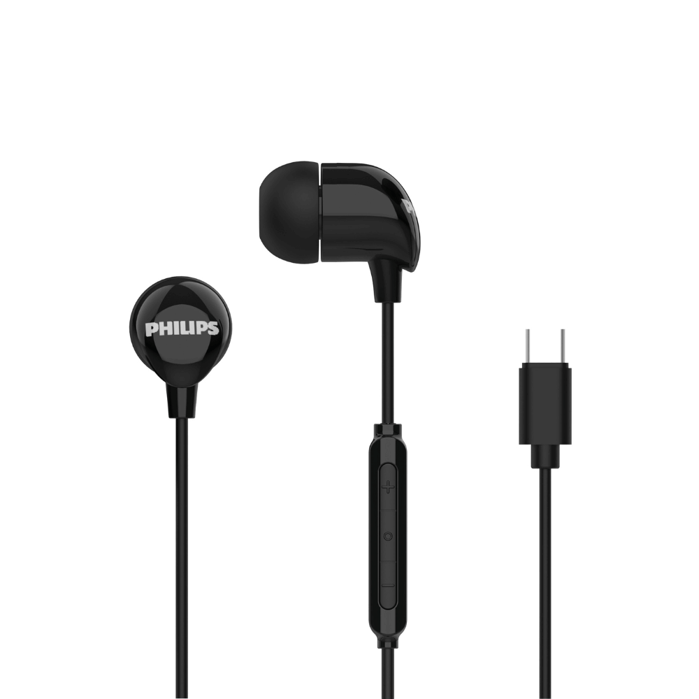 หูฟัง Philips TAE2146BK/97 สาย USB-C สีดำ (2000S ซีรี่ย์)