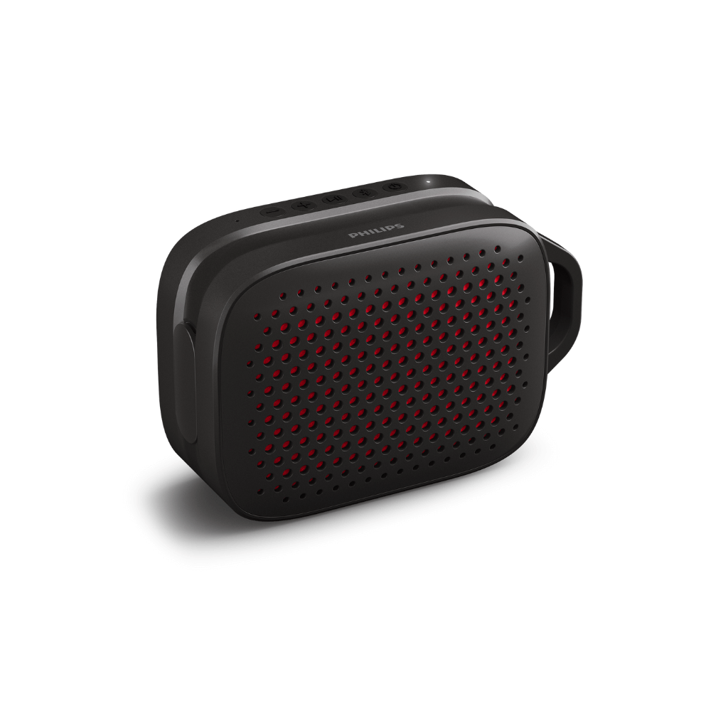 ลำโพงบลูทูธพกพา PHILIPS SPEAKER TAS1209BK BLUETOOTH 5.3 (ใช้งาน 12 ชั่วโมง)