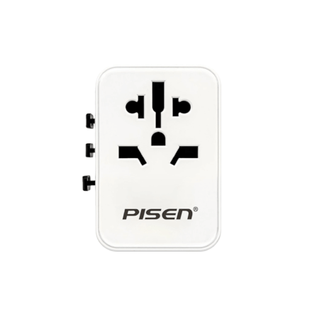 ปลั๊กแปลง PISEN TP-C109-WHT มัลติฟังก์ชั่น 20 วัตต์ สีขาว_0