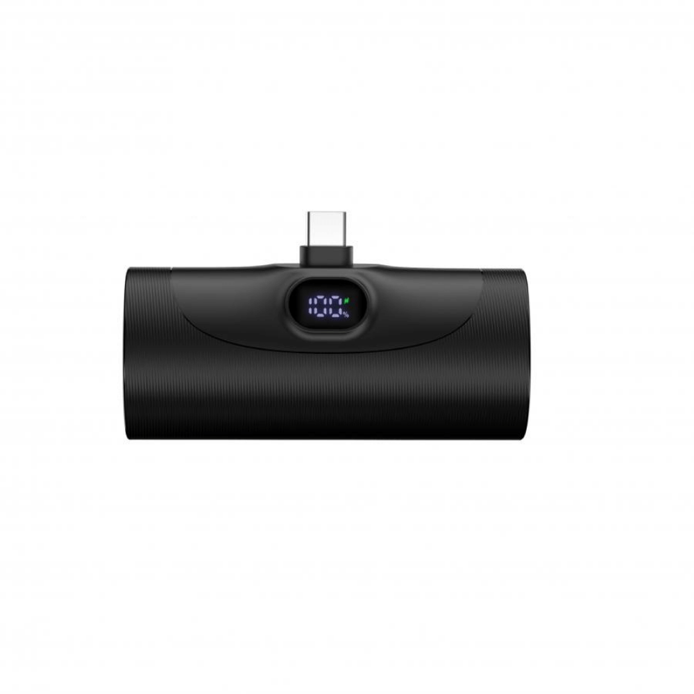 แบตเตอรี่สำรองแบบเสียบชาร์จ UVOLT MINI UVP05-C-BLK (EH1) USB-C 5,000MAH สีดำ รองรับ PD 20W (จอแสดงผลดิจิตอลLED)