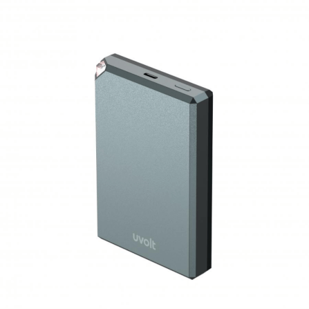 แบตเตอรี่สำรองไร้สาย UVOLT EP10W-01-GRY (EP-P110) 10,000 MAH สีเทา รองรับชาร์จเร็ว PD20W_0