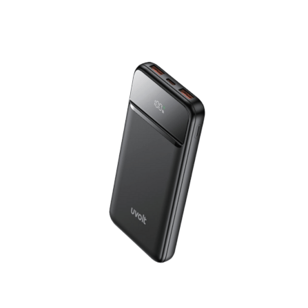แบตเตอรี่สำรอง UVOLT EP11PD-BLK (EP-P104) 10,000 MAH สีดำ (PD20W I QC3.0 หน้าจอ LED)_0