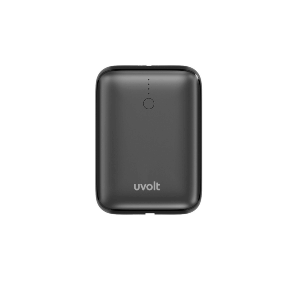 แบตเตอรี่สำรอง UVOLT EP-I102 POWER BANK MINI ความจุ 10,000 MAH ชาร์จเร็ว PD+QC 20W สีดำ