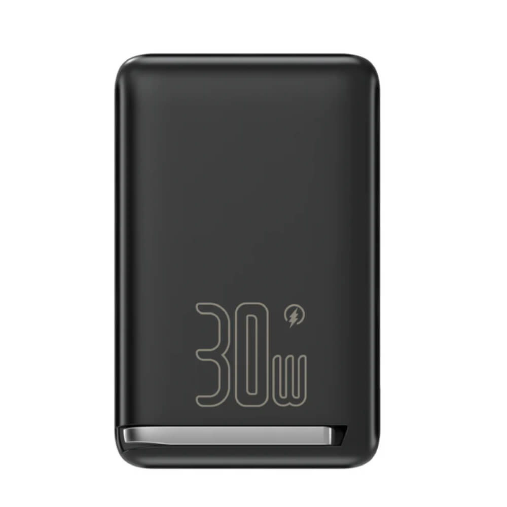 แบตเตอรี่สำรอง Pisen TP-D101-BLK 10,000mAh ชาร์จไร้สาย Magnetic Qi2 สีดำ