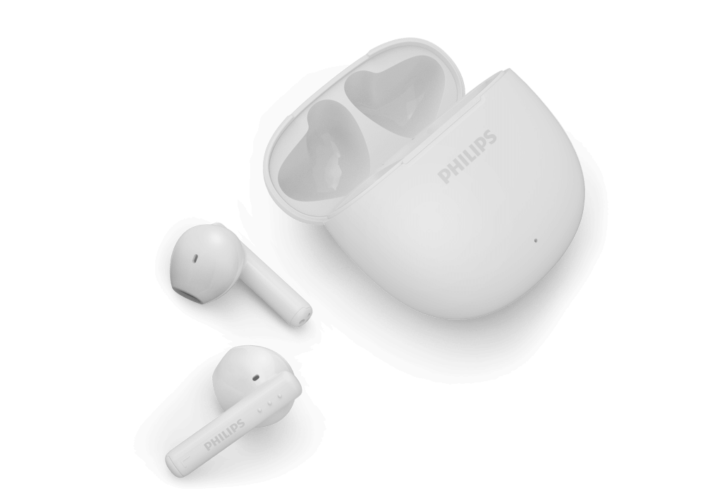หูฟังไร้สาย PHILIPS TAT1139WT/97 BLUETOOTH 5.4 ใช้งาน 26 ชั่วโมง สีขาว