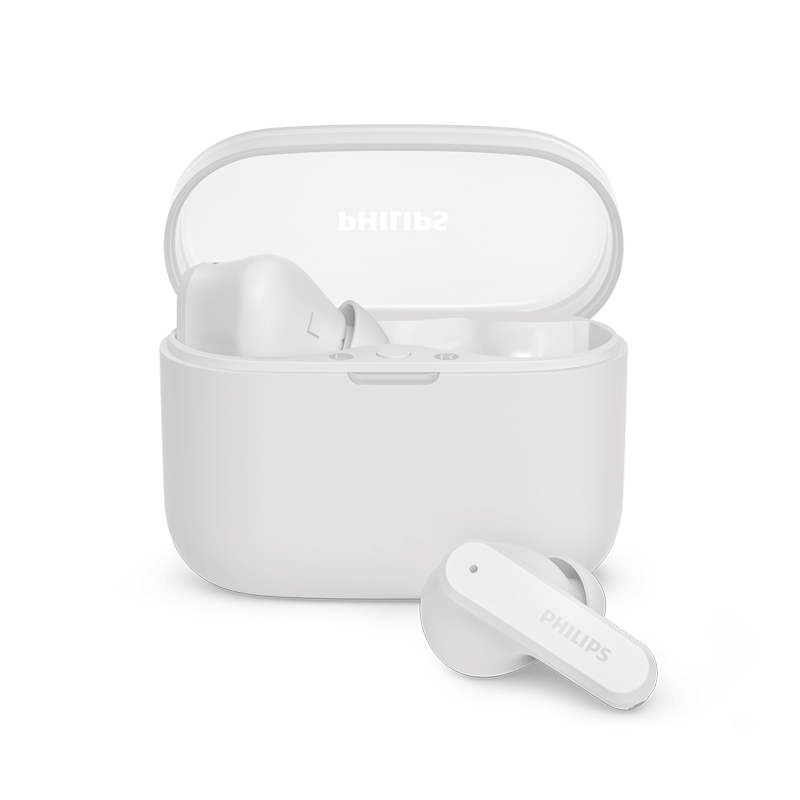 หูฟังไร้สาย PHILIPS TAT2000WT/97 บลูทูธ 5.4 ใช้งาน 32 ชั่วโมง สีขาว