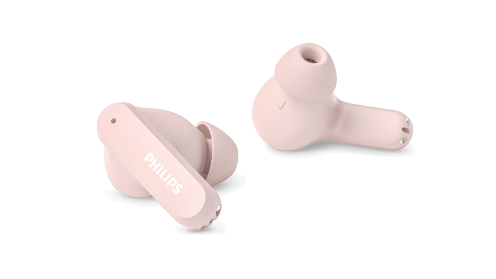 หูฟังไร้สาย PHILIPS TAT2000PK/97 บลูทูธ 5.4 ใช้งาน 32 ชั่วโมง สีชมพู