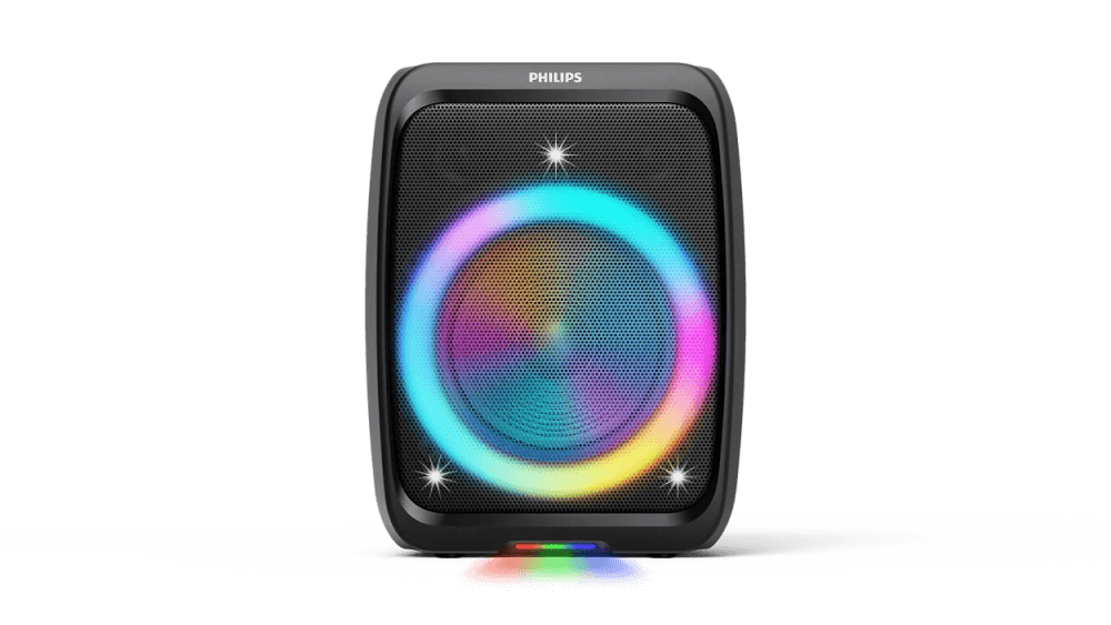 ลำโพงบลูทูธ Philips TAX3000/00 Party Speaker 60W BT Bass+ LED RGB