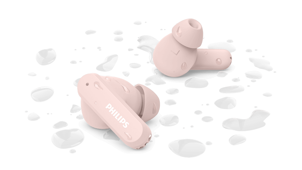 หูฟังไร้สาย PHILIPS TAT2000PK/97 บลูทูธ 5.4 ใช้งาน 32 ชั่วโมง สีชมพู