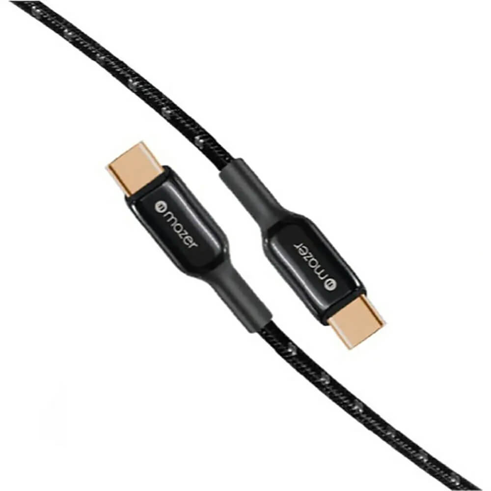 สายชาร์จ USB-C TO USB-C MAZER M-PL3PRO-C2C125-BK 60 วัตต์ ยาว 1.25 เมตร สีดำ