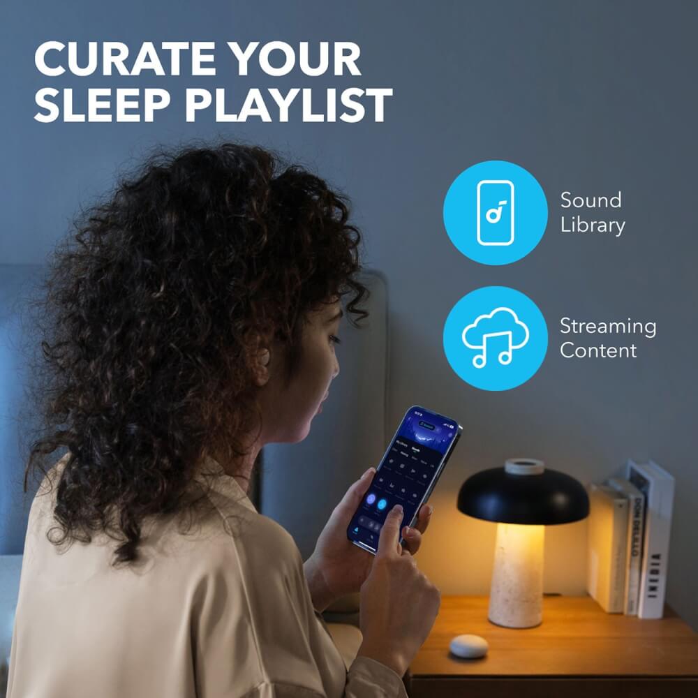 หูฟังไร้สาย Soundcore A6611Z21 A20 Sleep 14/80 ชม. สีขาว