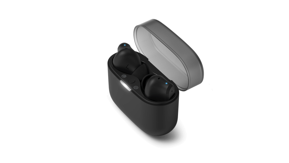 หูฟังไร้สาย PHILIPS TAT2000BK/97 บลูทูธ 5.4 ใช้งาน 32 ชั่วโมง สีดำ