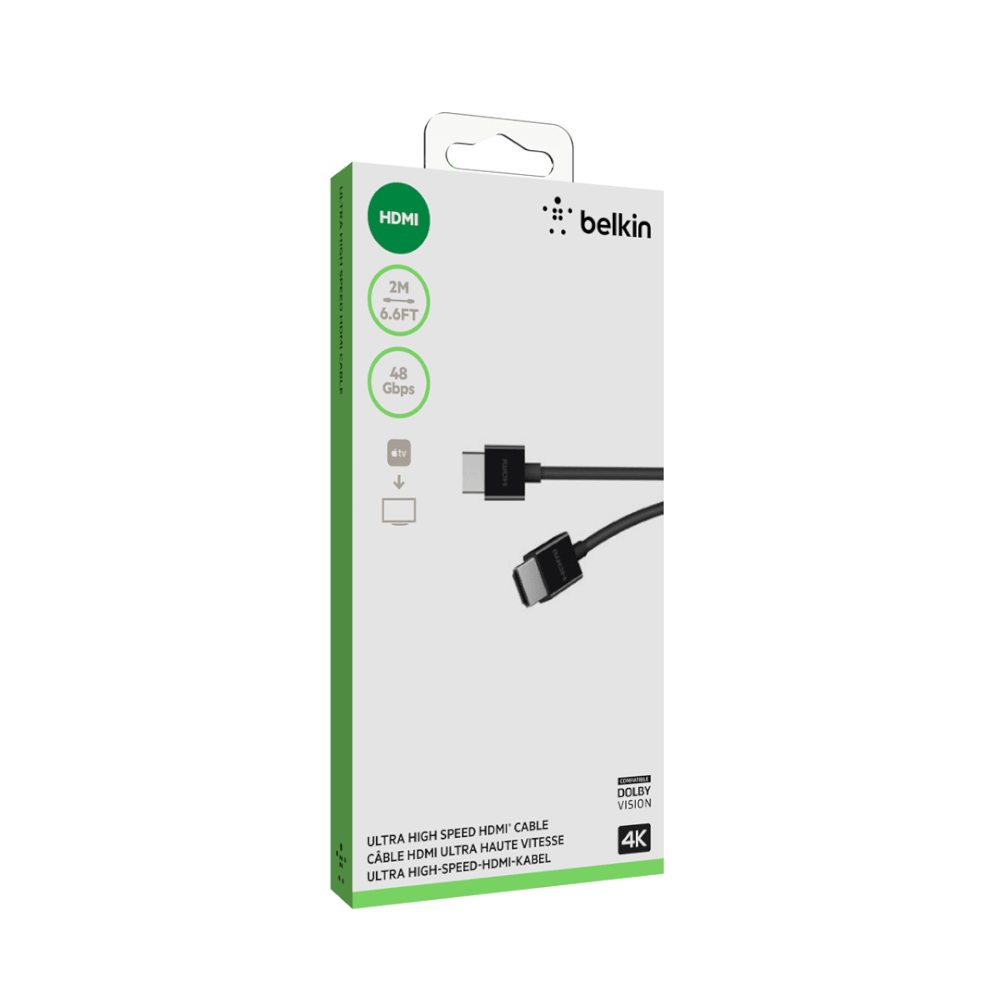 สาย HDMI 2.1 8K BELKIN AV10175 2 เมตร สีดำ