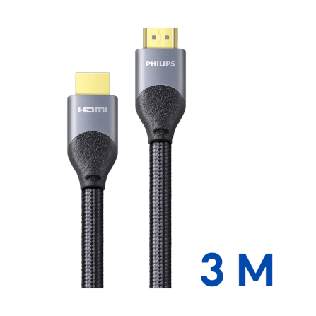 สายเคเบิล HDMI PHILIPS SWV7030/10 คมชัดระดับ ULTRA HD 4K ความยาว 3 เมตร_0