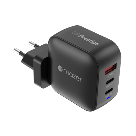 หัวชาร์จ MAZER M-G70W-V5-BK กำลังไฟ 70 วัตต์ สีดำ_0
