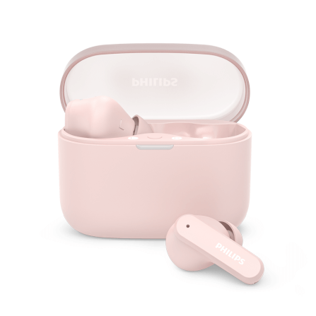 หูฟังไร้สาย PHILIPS TAT2000PK/97 บลูทูธ 5.4 ใช้งาน 32 ชั่วโมง สีชมพู_0