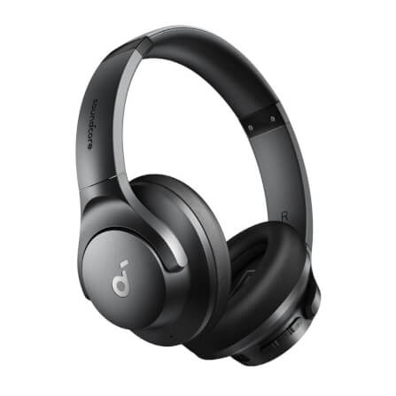 หูฟังไร้สาย Soundcore A3004H12 Q20i ระบบตัดเสียงรบกวน ANC รองรับ Hi-Res ใช้งาน 40/60 ชั่วโมง สีดำ_0