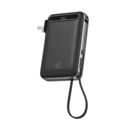 แบตเตอรี่สำรอง UKIKI KP20AC-01-BLK PWB 20KMAH + C CABLE + AC BLACK_0