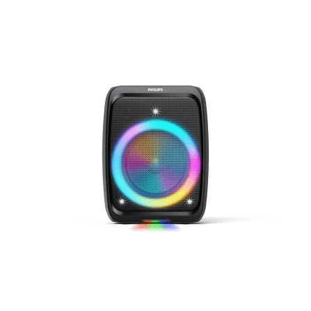 ลำโพงบลูทูธ Philips TAX3000/00 Party Speaker 60W BT Bass+ LED RGB_0