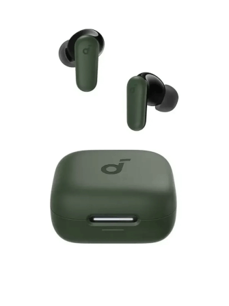 หูฟังไร้สาย Soundcore A3959H61 R50i NC ANC 4 ไมค์ 10/45 ชม. IPX54 สีเขียว_1