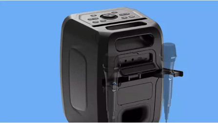 ลำโพงบลูทูธ Philips TAX3000/00 Party Speaker 60W BT Bass+ LED RGB_2