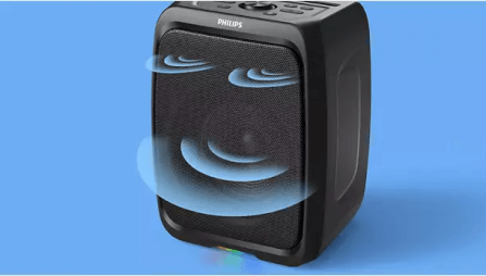 ลำโพงบลูทูธ Philips TAX3000/00 Party Speaker 60W BT Bass+ LED RGB_3