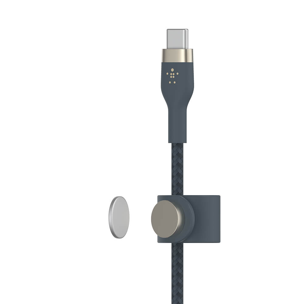 สายชาร์จ Belkin รุ่น CAA011bt1MBL USB-C to Lightning  ยาว 1 เมตร สีน้ำเงิน_3