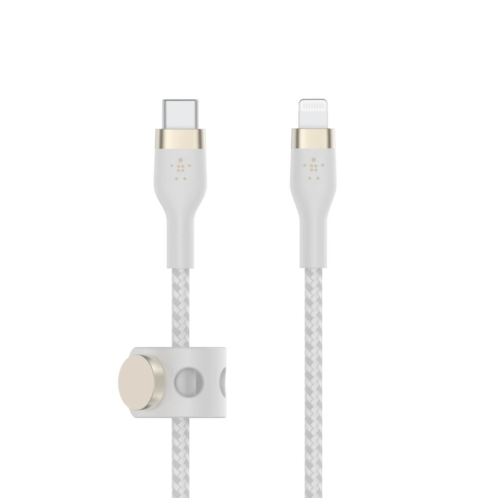 สายชาร์จ Belkin รุ่น CAA011bt2MWH USB-C to Lightning ยาว 2 เมตร สีขาว